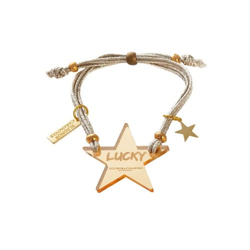 Lucky Star bracelet - Golden mirror