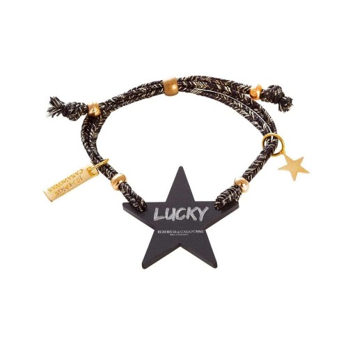 Lucky Star bracelet - Black