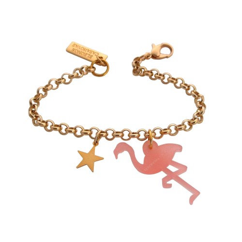 Flamingo Star bracelet