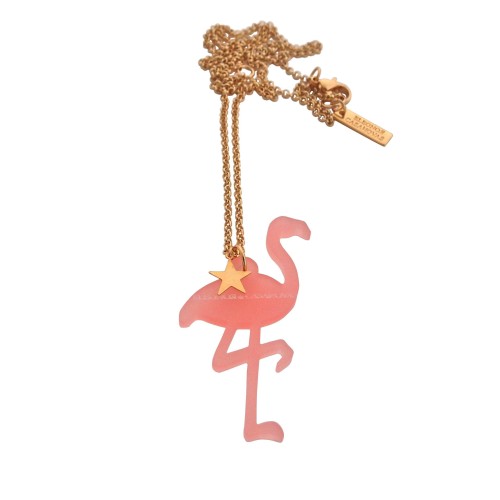 Maxi Flamingo Star Pendant