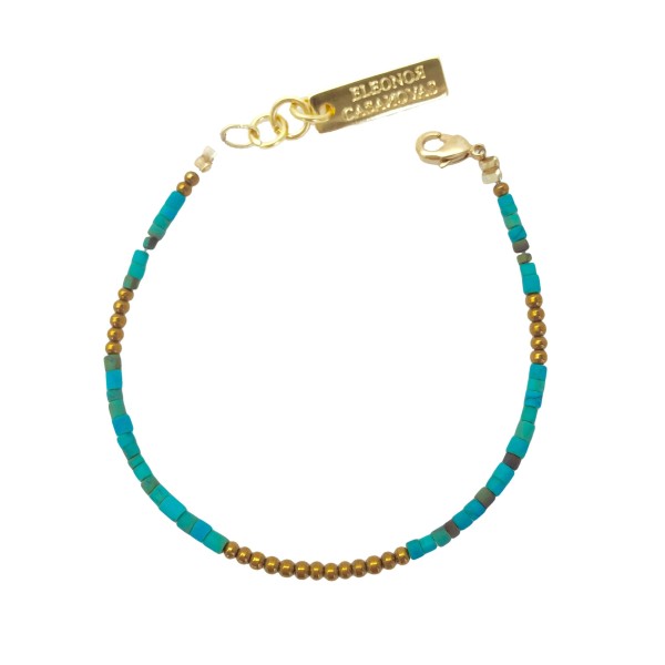 Turquoise and Hematite bracelet