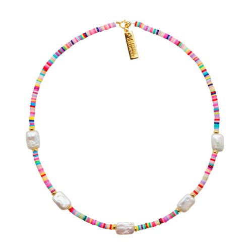 Collar "Summer Lovin Pearls" Necklace"