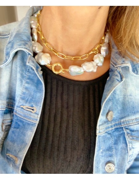 Collar "Crazy About Pearls "