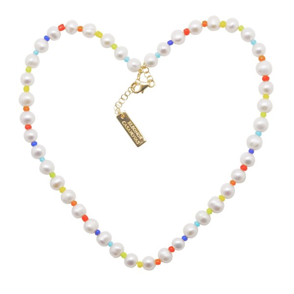 "Rainbow of Pearls" Necklace