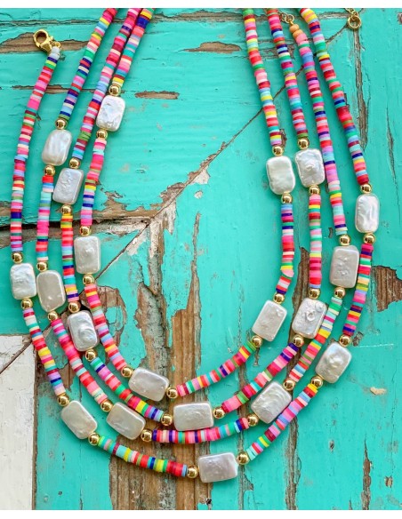 "Summer Lovin Pearls" Necklace