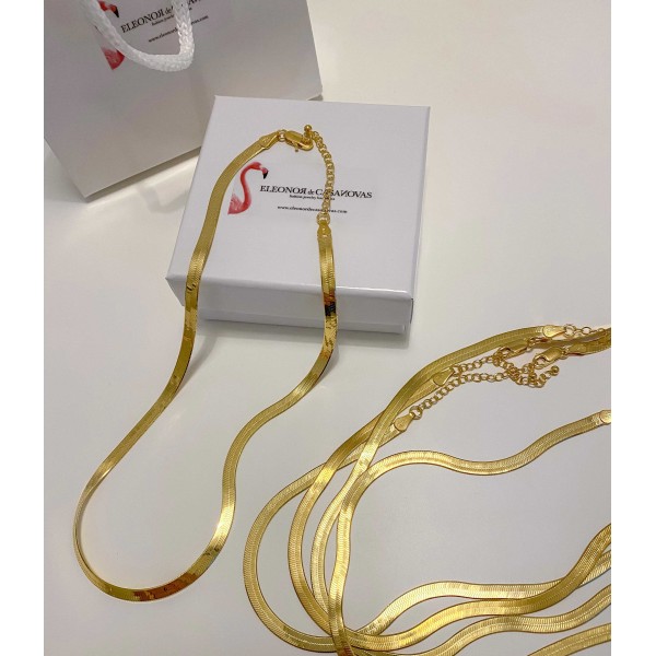 "GOLDEN SNAKE" Necklace