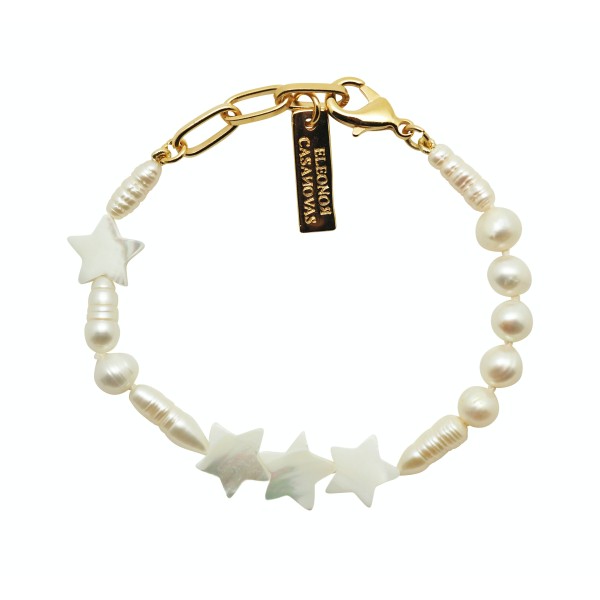 "Stars & Pearls" bracelet