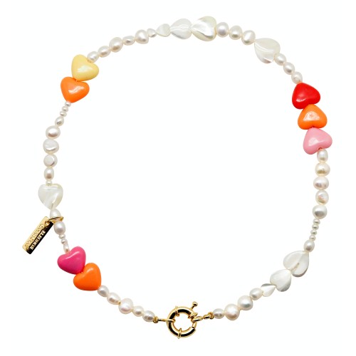 Candy Love Necklace white