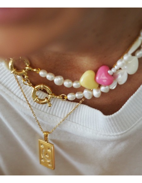 white love Necklace 