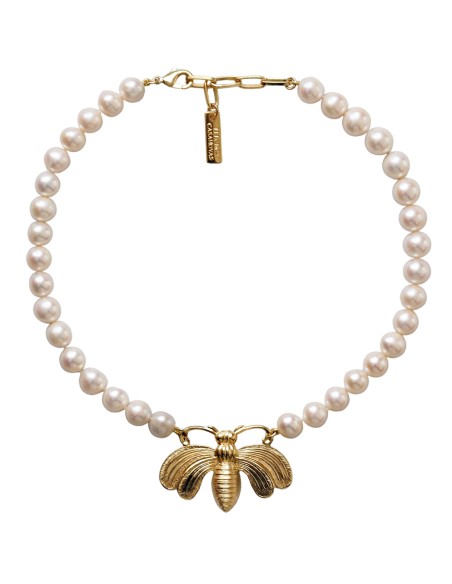 bee pearls Necklace 