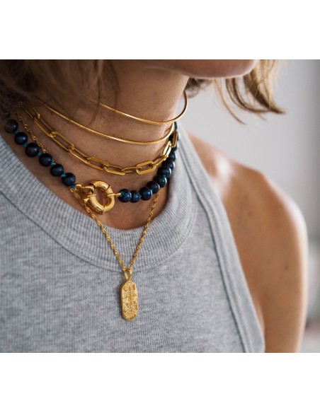 Collar My DARK BLUE Pearls