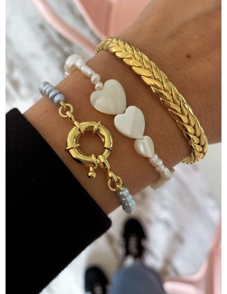 GOLDEN DAYS Bangle - braid