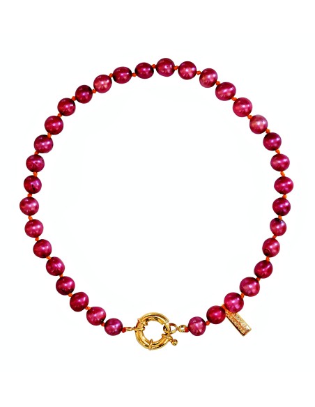 Collar My PINK Pearls