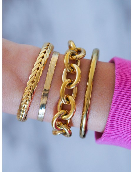 Golden Snake Bracelet
