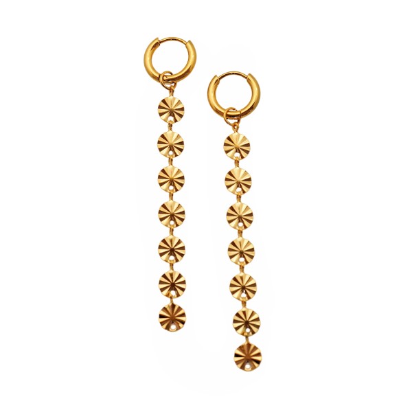 KEEP SHINING long Hoops