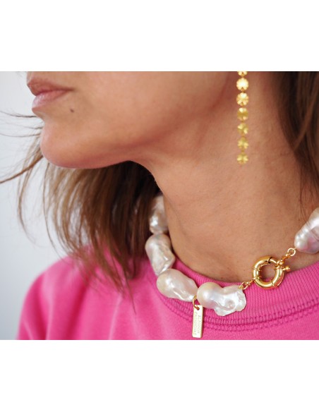 KEEP SHINING long Hoops