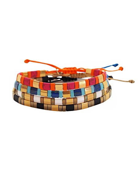 Pulseras ajustables MOSAIC