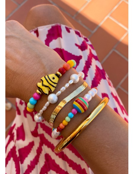Golden Snake Bracelet