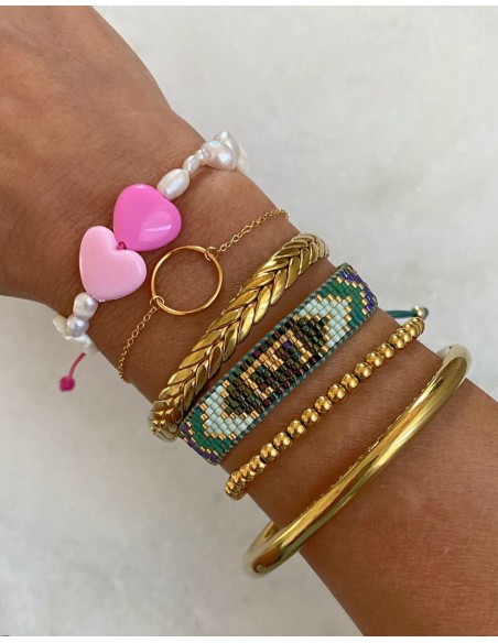 Pulsera elástica GOLD Basic
