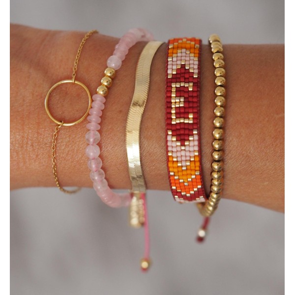 Pulsera elástica GOLD Basic