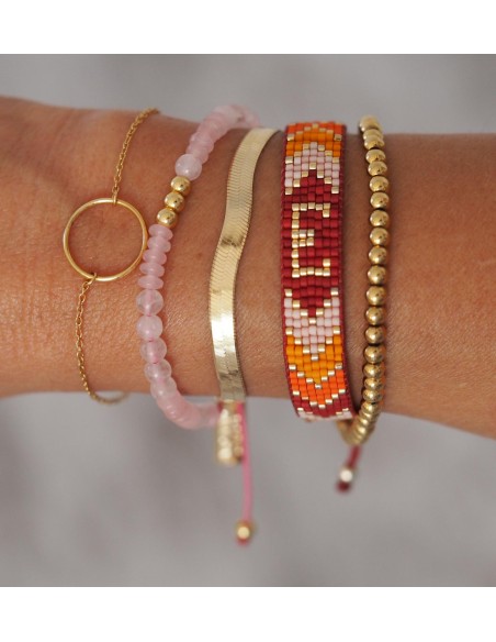 Pulsera elástica GOLD Basic