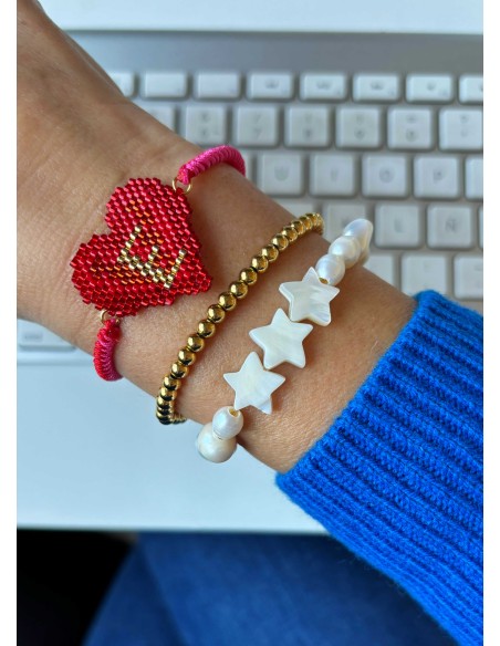 Pulsera elástica GOLD Basic
