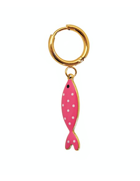Pink Little FISH Hoop