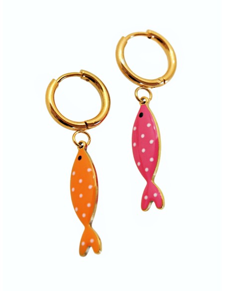 Pink Little FISH Hoop