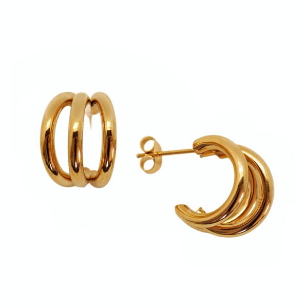 Pendientes Triple Aro