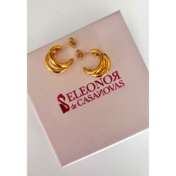 Pendientes Triple Aro