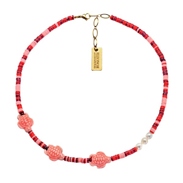 Collar PINK Turtles