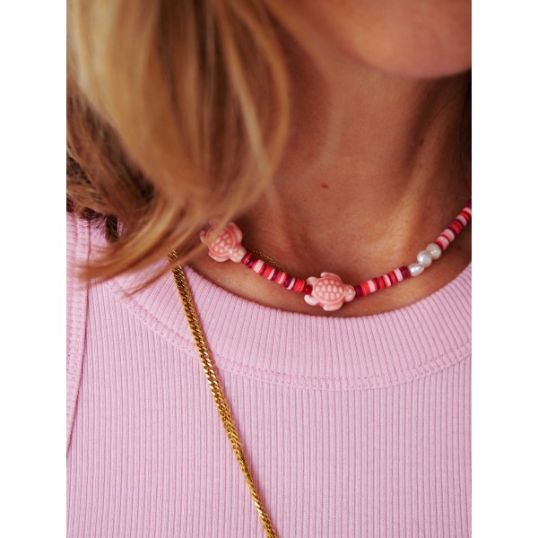 Collar PINK Turtles