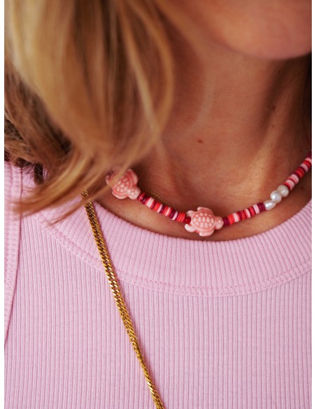 Collar PINK Turtles