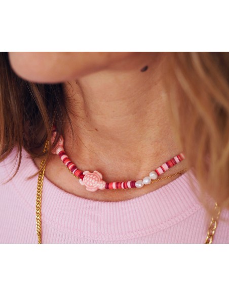 Collar PINK Turtles