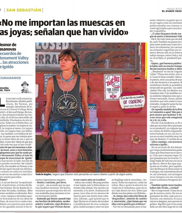 Diario Vasco, Begoña del Teso