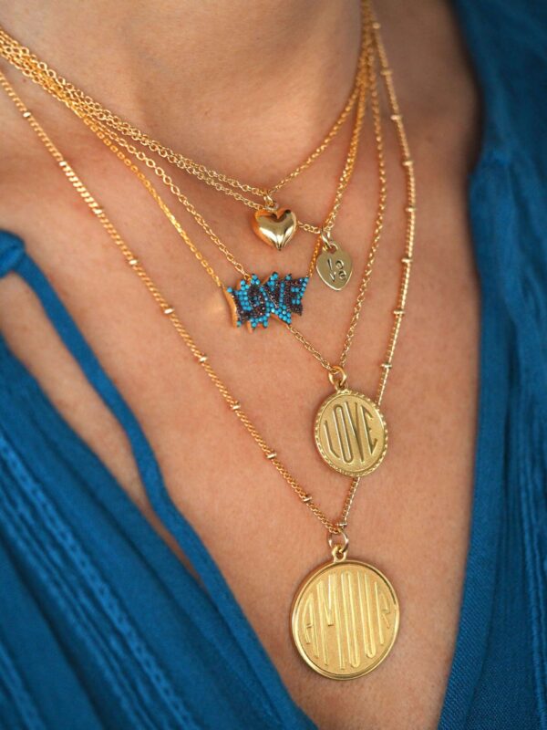 Collar Medalla "AMOUR" - Imagen 17
