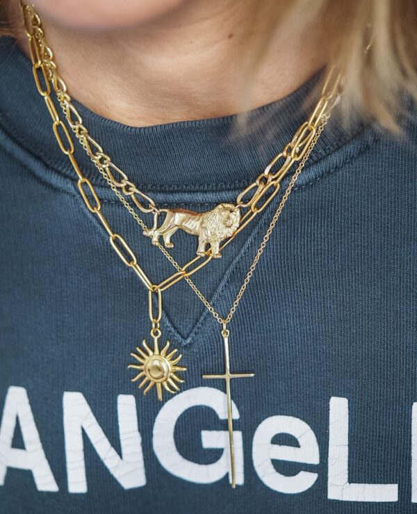 Collar choker mini Lion - Imagen 2