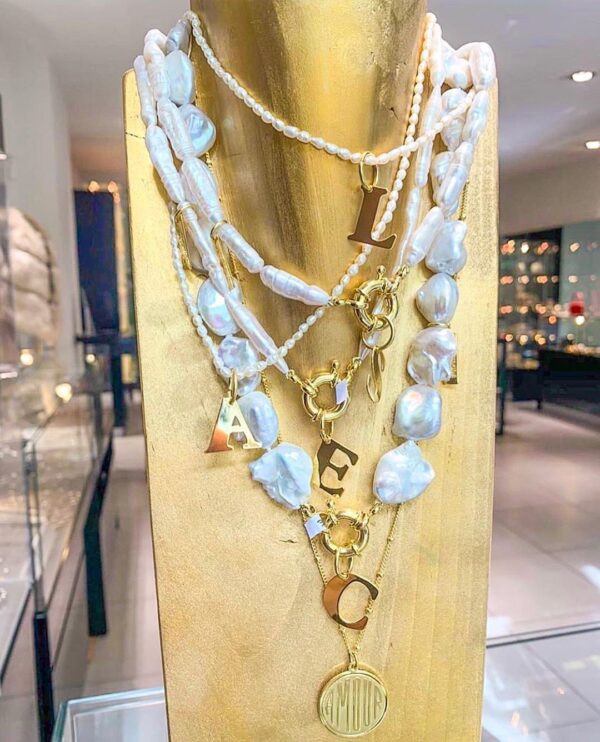 Collar "My Favorite Pearls Necklace" con Inicial - Imagen 5