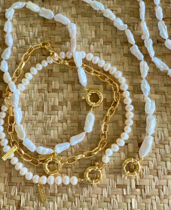 Collar "My Favorite Pearls Necklace" con Inicial - Imagen 6