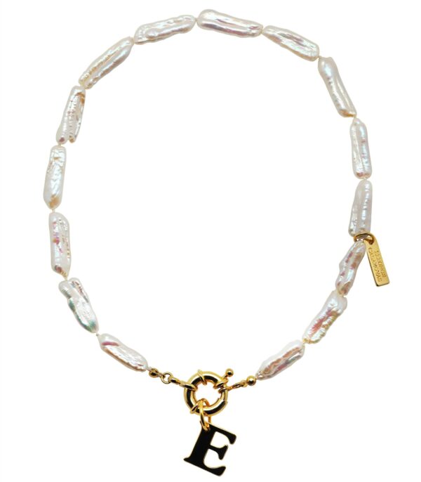 Collar "My Favorite Pearls Necklace" con Inicial