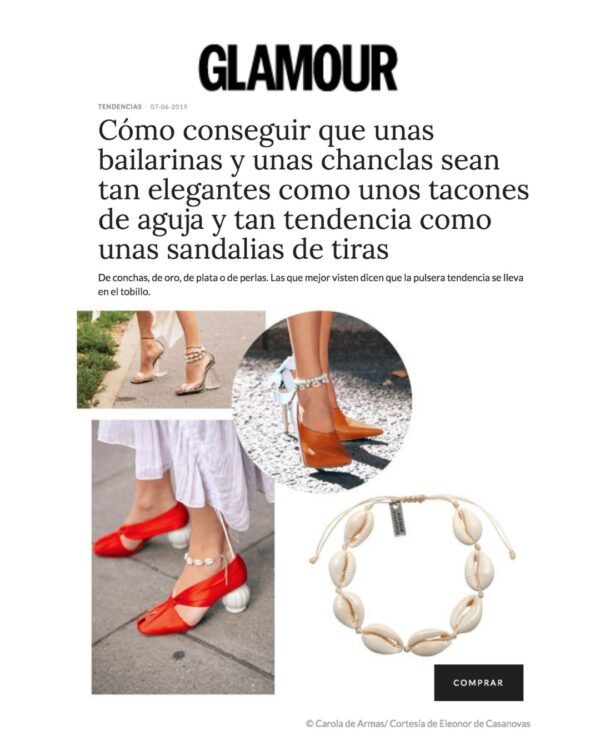 Tobillera conchas "Shells for Every Day" - Imagen 3