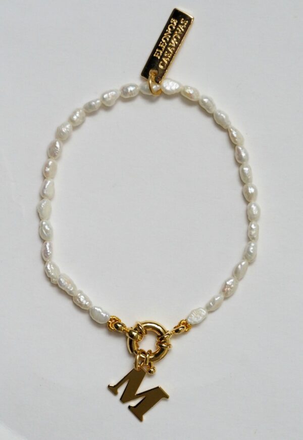 Pulsera "Basic Mini Pearls" con o sin Inicial - Imagen 9
