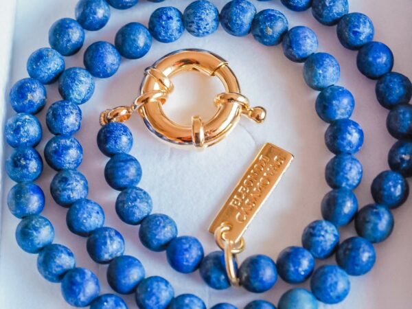 Collar "Deep Blue" con o sin Inicial - Imagen 2