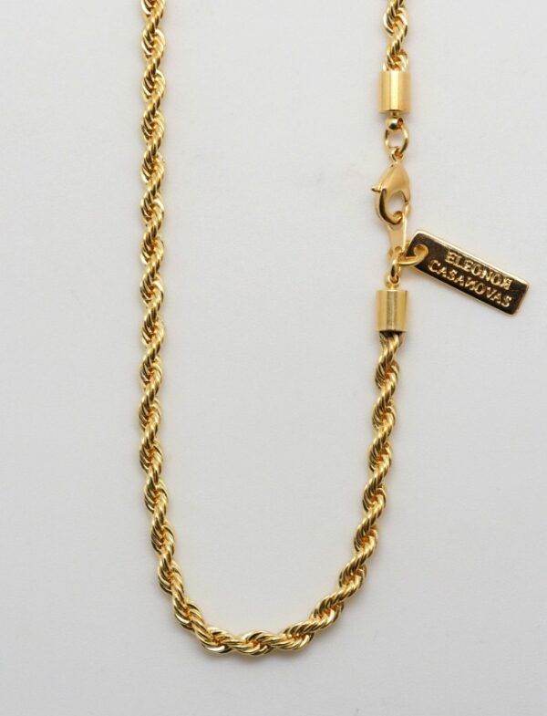 "Golden Cord" Chain Necklace - Image 7