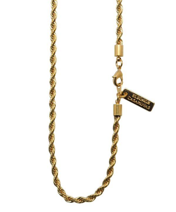 "Golden Cord" Chain Necklace - Image 4