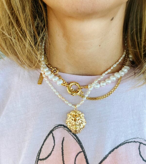 Collar "My Classic Pearls" con o sin Inicial - Imagen 6