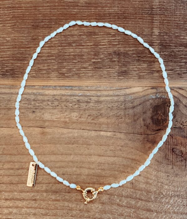 Collar "Basic Mini Pearls" con reasa - Imagen 5