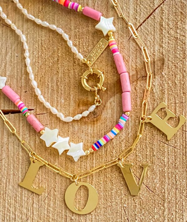Collar "Basic Mini Pearls" con reasa - Imagen 6