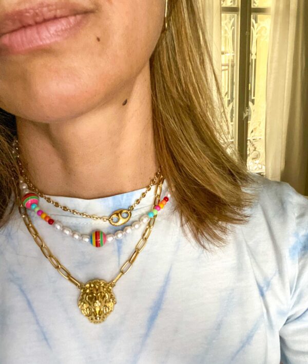 Collar Perlas & Bolas Rainbow - Imagen 3