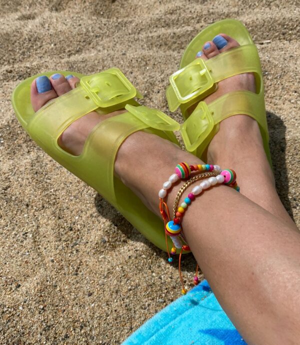 Tobillera Perlas & Bolas Rainbow - Imagen 2